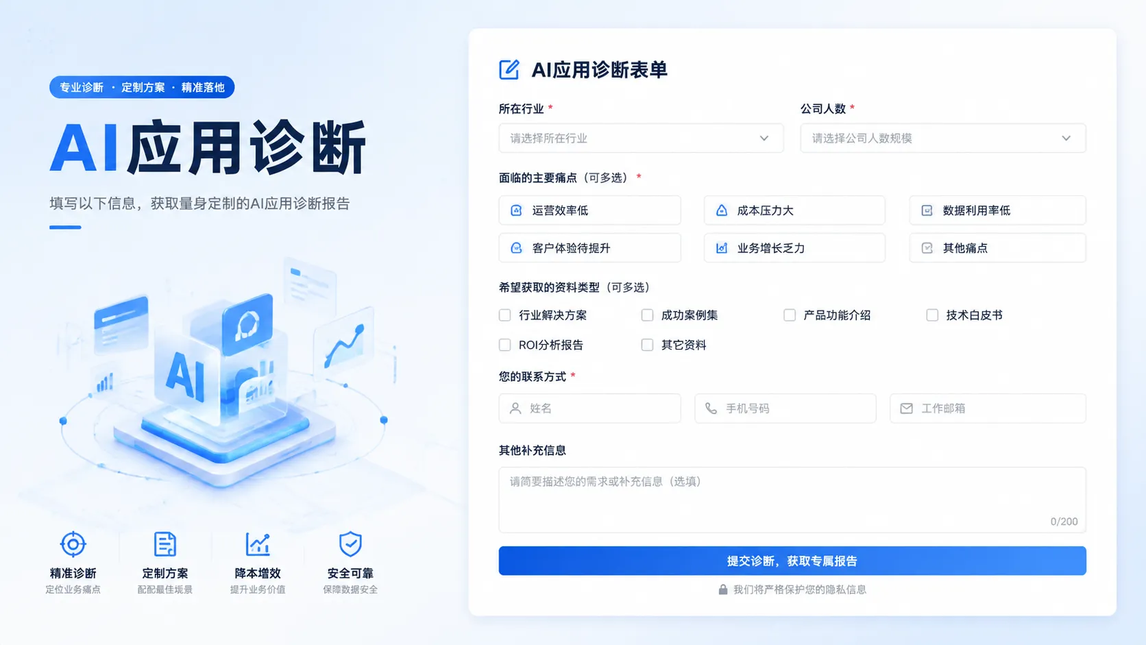 企业AI应用诊断